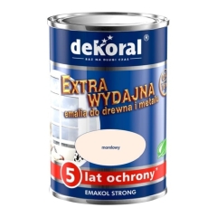 Emalia Dekoral Emakol Strong morelowy 0,9 l