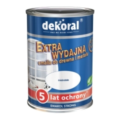 Emalia Dekoral Emakol Strong śnieżnobiały 0,9 l