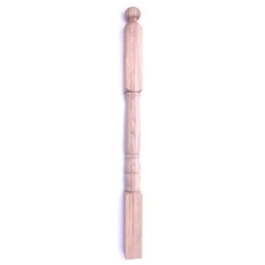 Słup dębowy Kornik wzór nr 7 75 x 75 x 1150 mm