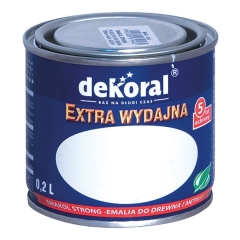 Emalia Dekoral Emakol Strong śnieżnobiały 0,2 l