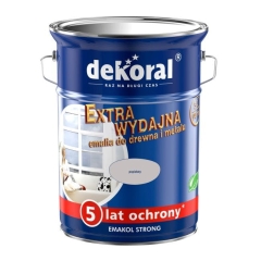 Emalia Dekoral Emakol Strong popielata 5 l
