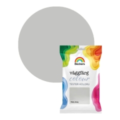 Tester farby Beckers Vaggfarg Colour misty grey 0,05 l