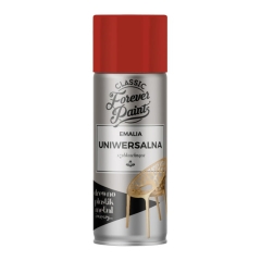 Emalia uniwersalna szybkoschnąca Forever Paints 400 ml czerwona ognista
