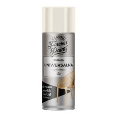 Emalia uniwersalna szybkoschnąca Forever Paints 400 ml biała matowa