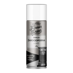 Emalia żaroodporna do 600°C Forever Paints 400 ml biała