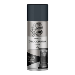 Emalia żaroodporna do 600°C Forever Paints 400 ml antracyt