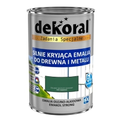 Emalia Dekoral Emakol Strong zielony soczysty mat 0,9 l