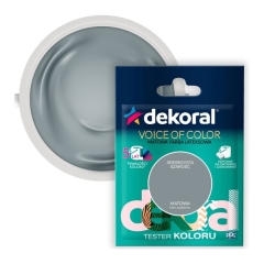 Tester farby Dekoral Voice of Color srebrzysta szarość 0,05 l