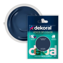 Tester farby Dekoral Voice of Color tajemnicze indygo 0,05 l