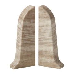 Zakończenie do listwy GoodHome Duo PCV 57 mm decor 480 2 szt.
