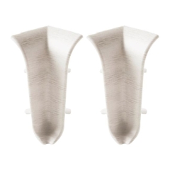 Narożnik wewnętrzny do listwy GoodHome Duo PCV 59 mm decor 455 2 szt.