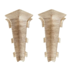 Narożnik wewnętrzny do listwy GoodHome Core PCV 75 mm decor 630 2 szt.