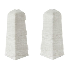 Narożnik zewnętrzny do listwy GoodHome Core PCV 75 mm decor 600 2 szt.