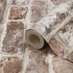 Tapeta papierowa Tanlay jasnoczerwona