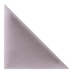 Panel ścienny tapicerowany Stegu Mollis trójkąty 30 x 30 cm lawendowy 2 szt.