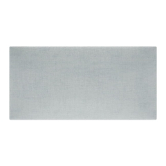 Panel ścienny tapicerowany Stegu Mollis prostokąt 60 x 30 cm srebrny