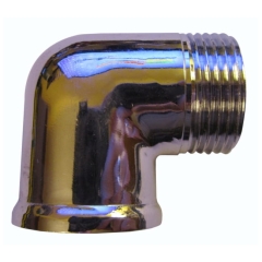 Kolano nyplowe 3/4" chrom