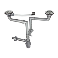 Odpływ do zlewozmywaka 2-komorowego 3,5"