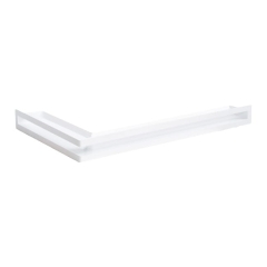 Kratka kominkowa NORDflam Aero biała 380 x 580 x 60 mm