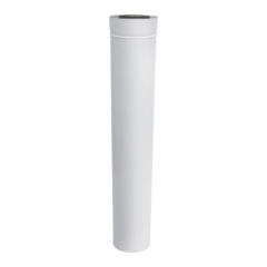 Rura 2-ścienna Spiroflex 80/125 mm biała 1 m