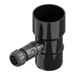 Odzyskiwacz wody deszczowej Ocean 63 mm grafitowy