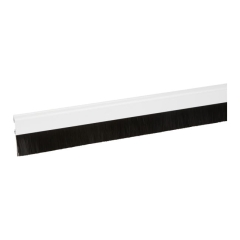 Uszczelka aluminiowa Diall szczotkowa 1 m 25 mm biała