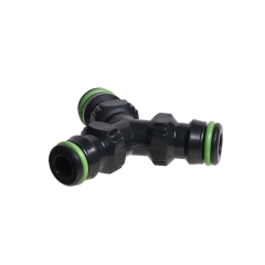 Trójnik 12,5 mm (1/2") / 19 mm (3/4") plastikowy GEOLIA