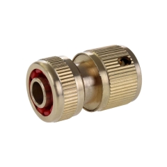 Szybkozłącze z funkcją stop mosiężne 12,5 mm (1/2")