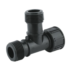 Trójnik do elektrozaworu 2xGZ1"-GW1"