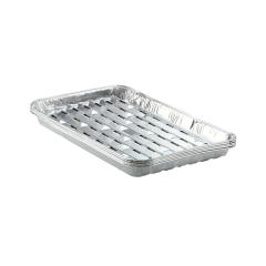 Tacki aluminiowe 5 szt. 34 x 23 cm do grilla NATERIAL