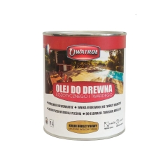 Olej do drewna egzotycznego i twardego 1 l bursztynowy RUSTOLEUM