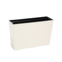 Kwietnik / Donica balkonowa 56 x 19 cm kremowa WERBENA