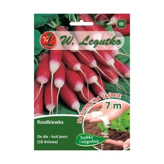 Rzodkiewka DE DIX- HUIT JOURS nasiona na taśmie 7 m W. LEGUTKO