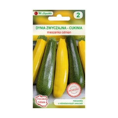 Dynia zwyczajna (Cukinia) MIESZANKA ODMIAN nasiona tradycyjne 1.5 g W. LEGUTKO