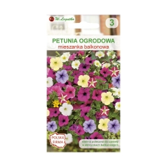 Petunia ogrodowa MIESZANKA BALKONOWA nasiona tradycyjne 0.03 g W. LEGUTKO
