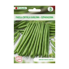Fasola zwykła karłowa CROPPER TEEPEE nasiona tradycyjne 35 g W. LEGUTKO