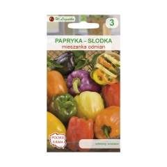Papryka słodka MIESZANKA ODMIAN nasiona tradycyjne 0.7 g W. LEGUTKO
