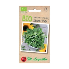 Słonecznik BIO nasiona na kiełki ekologiczne 10 g W. LEGUTKO