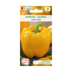 Papryka słodka MARTA POLKA nasiona tradycyjne 0.3 g W. LEGUTKO