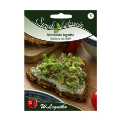 Mieszanka ŁAGODNA nasiona na kiełki 30 g W. LEGUTKO