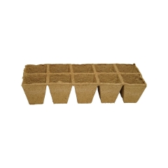 Paletki torfowe 6x6 cm do rozsadzania 10 szt.