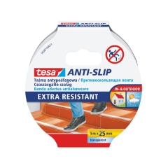 Taśma antypoślizgowa EXTRA RESISTANT 25 mm x 5 m transparentna TESA