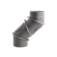 Kolano Z REWIZJĄ 180 mm REGULOWANE KAISER PIPES