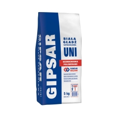 Gładź szpachlowa UNI 5 kg GIPSAR