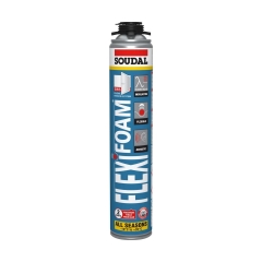 Pianka poliuretanowa pistoletowa Flexifoam 750 ml SOUDAL
