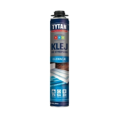 Klej poliuretanowy pistoletowy do styropianu EOS 750 ml TYTAN