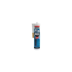 Klej montażowy uszczelniacz HYBRYDOWY FIX ALL 290 ml biały SOUDAL