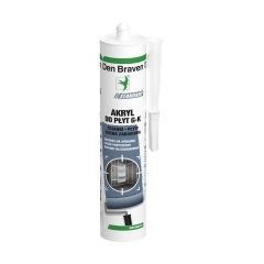 Akryl do płyt G-K 280 ml Biały DEN BRAVEN
