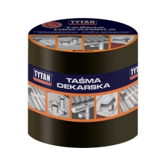 Taśma uszczelniająca dekarska Ciemnobrązowa 15 cm/10 m TYTAN PROFESSIONAL