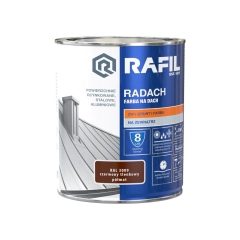 Farba na dach RADACH 0.75 l RAL-3009 Czerwony tlenkowy RAFIL